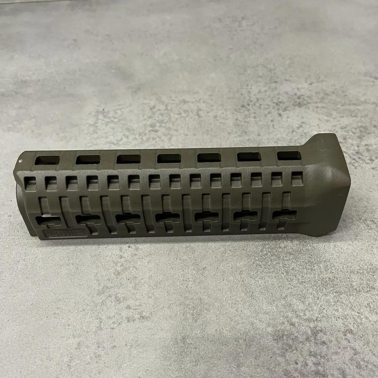 Цевье DLG-133 на АК-47 74 DLG Tactical полимерное 1 планка Picatinny 5 линий M-LOK Олива (242500) - фото 4