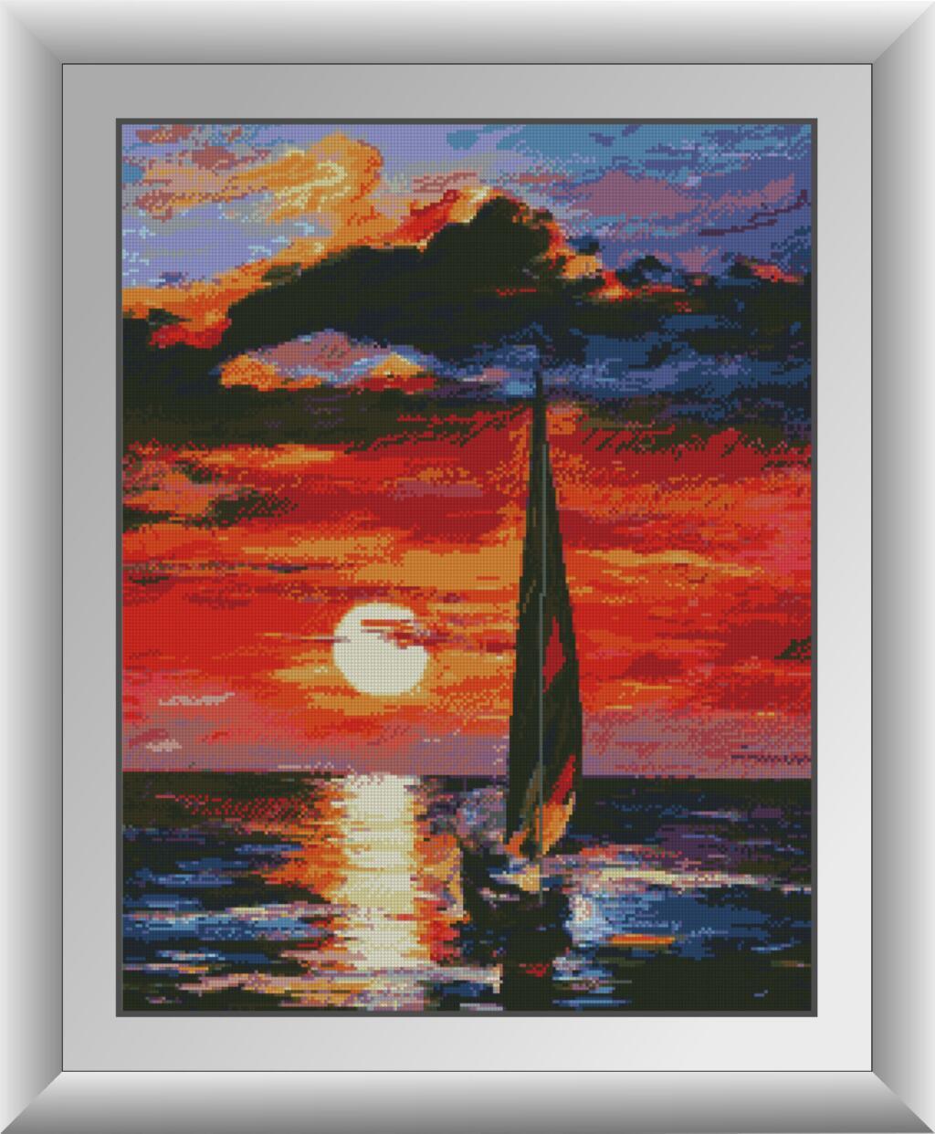 Алмазная мозаика Dream Art Закат Афремов 52x67 см (DA.30562) Алмазная мозаика Dream Art Закат Афремов 52x67 см (DA.30562)