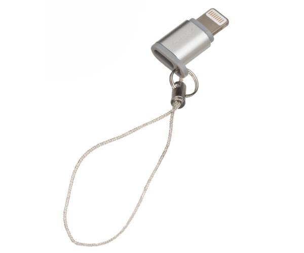 Перехідник OTG Remax RA-USB2 Micro USB-Apple Lightning Steel