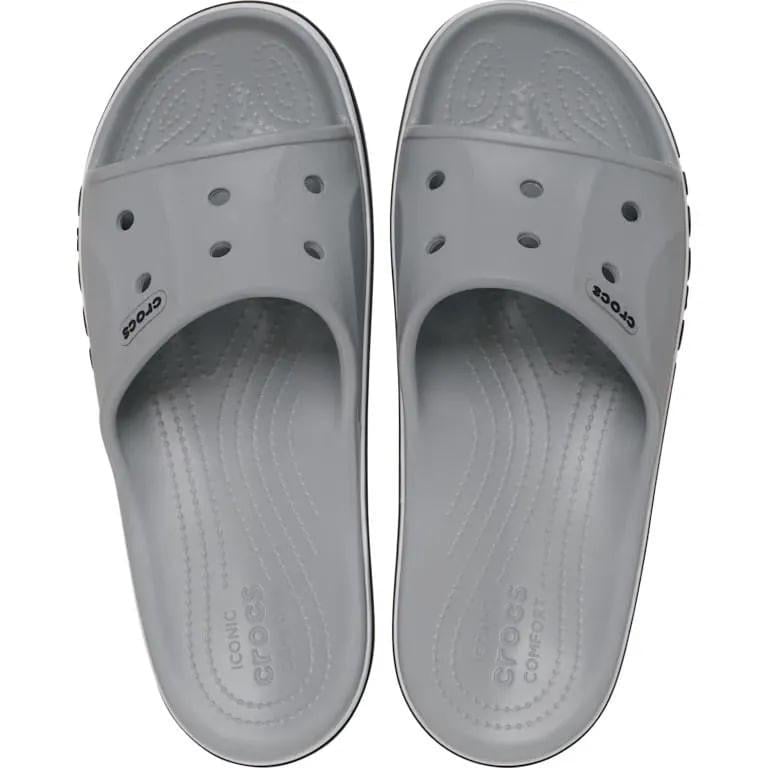 Шльопанці в'єтнамки Сrocs Bayaband Slide Light Grey р. 41-42 Сірий (27438)