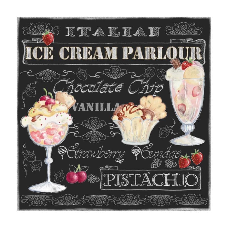 Салфетки для декупажа Ambiente Мороженое 18,5г/м2 33х33 см 20 шт. 12 пач. (8712159126488)