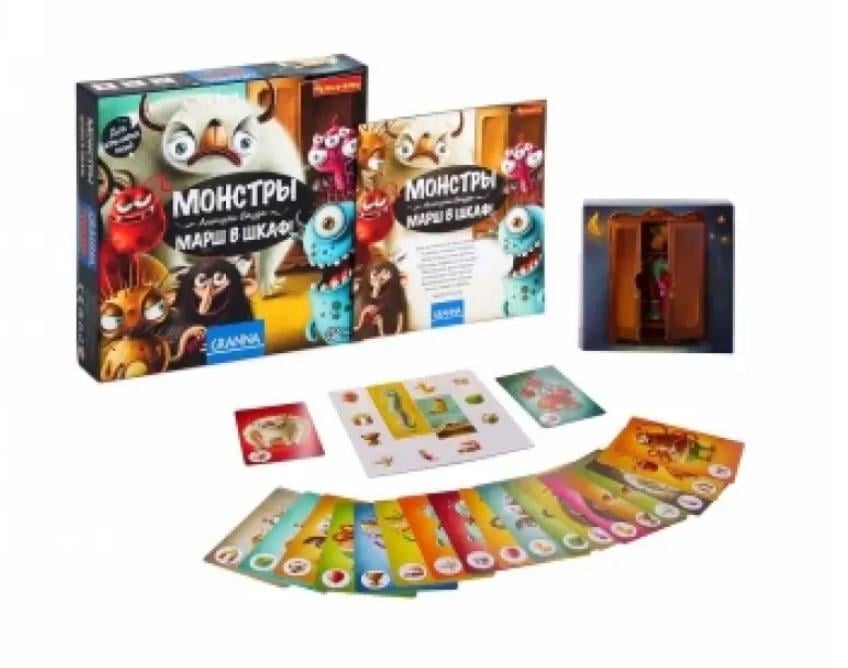 Настільна гра Монстри до шафи (81770) - фото 2 Настільна гра Монстри до шафи (81770) - фото 2