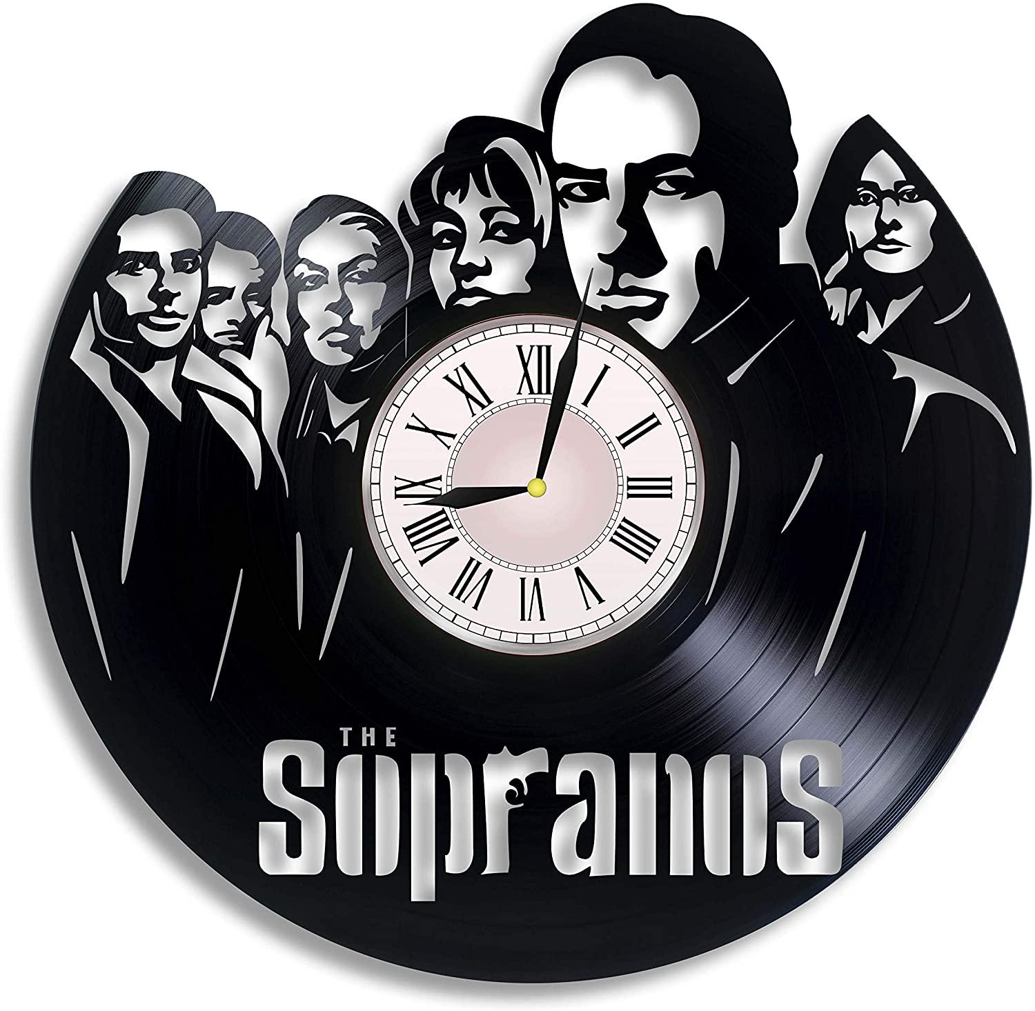Часы настенные Клан Сопрано 2948 из виниловой пластинки