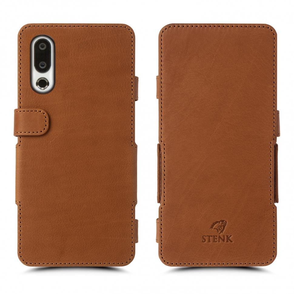 Чехол книжка Stenk Prime для Meizu 16s Camel (66839)