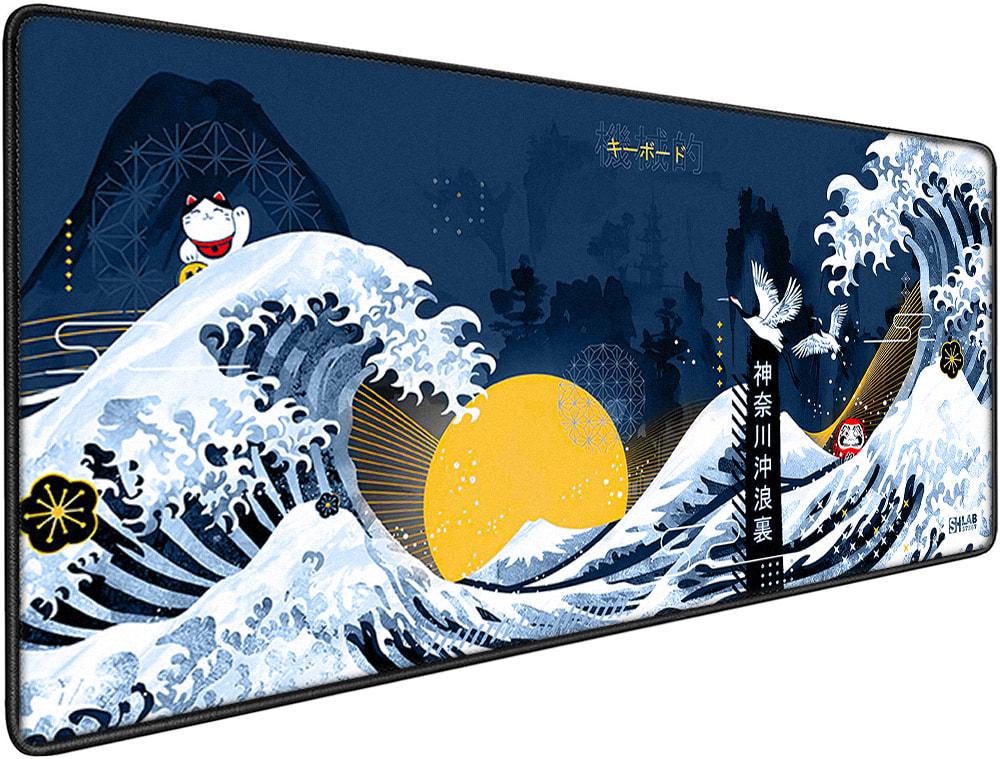 Коврик для мышки SHLab Great Wave of Kanagawa SHM-837 70х30 см (37367) Коврик для мышки SHLab Great Wave of Kanagawa SHM-837 70х30 см (37367)