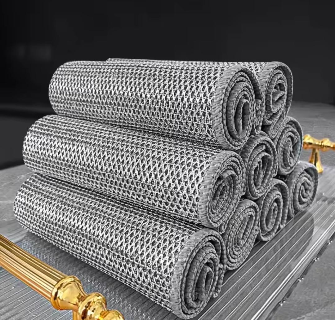 Набор салфеток многоразовых металлических для кухни 20х20 см 10 шт. - фото 6 Набор салфеток многоразовых металлических для кухни 20х20 см 10 шт. - фото 6