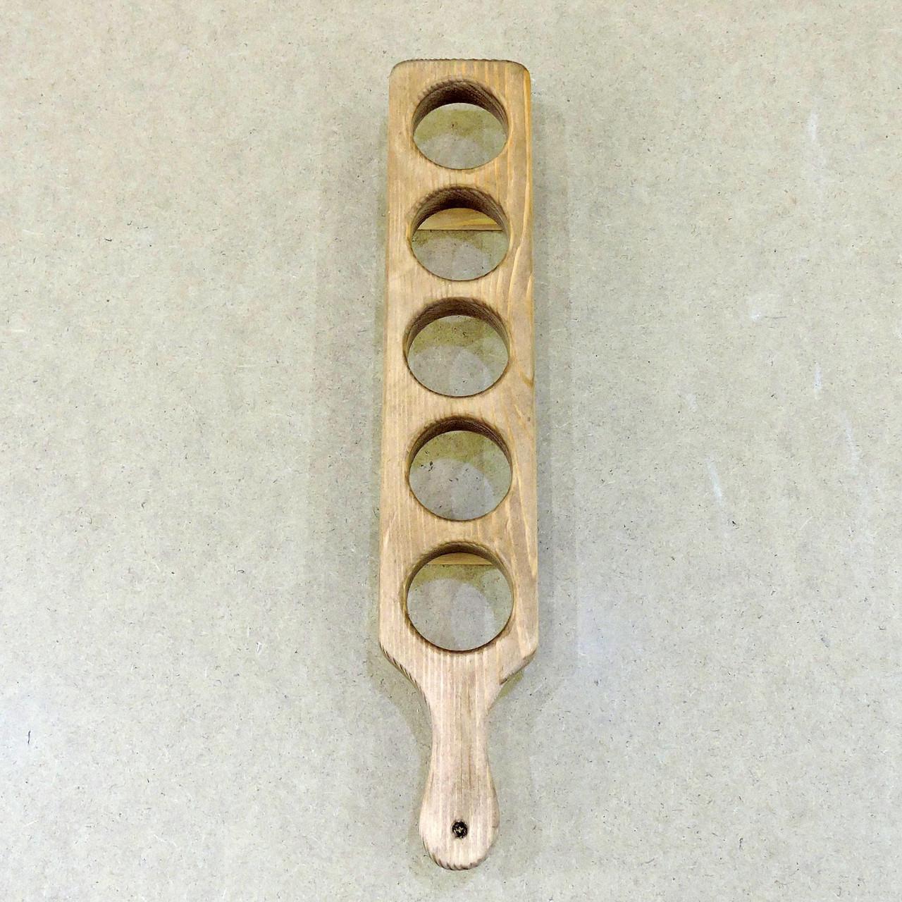 Подставка для рюмок из дерева Франциско 550 Мускат (НБС-055007) Подставка для рюмок из дерева Франциско 550 Мускат (НБС-055007)