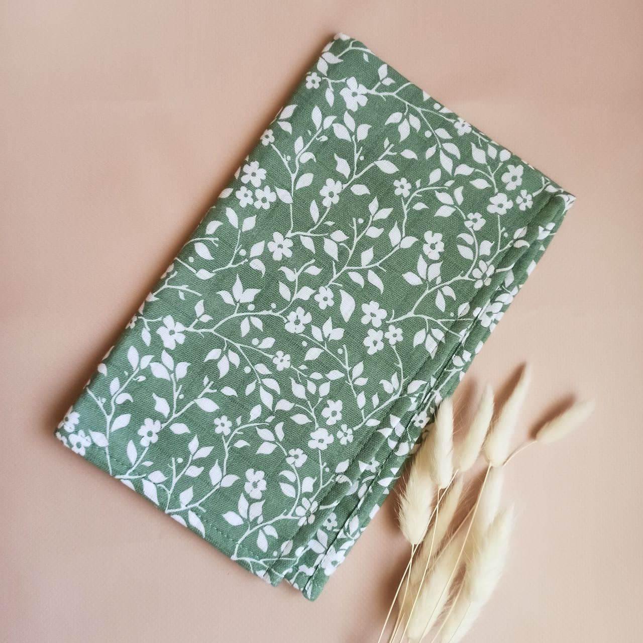 Мусліновий рушник Just Kids 30x50 см Темно-зелений (f7e672b8) - фото 3