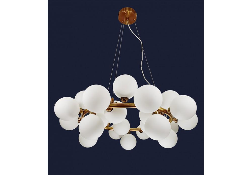 Люстра Levistella 761J2029-25 BRZ+WH