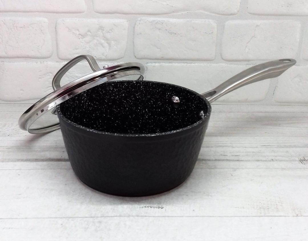 Ківш з кришкою Edenberg мармурове покриття 1,5 л (EB-3673) - фото 2 Ківш з кришкою Edenberg мармурове покриття 1,5 л (EB-3673) - фото 2