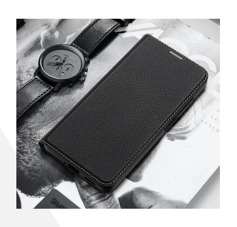 Чехол книжка Dux Ducis Skin X2 с карманом для визиток для Xiaomi Redmi Note 12 5G / Poco X5 5G Black