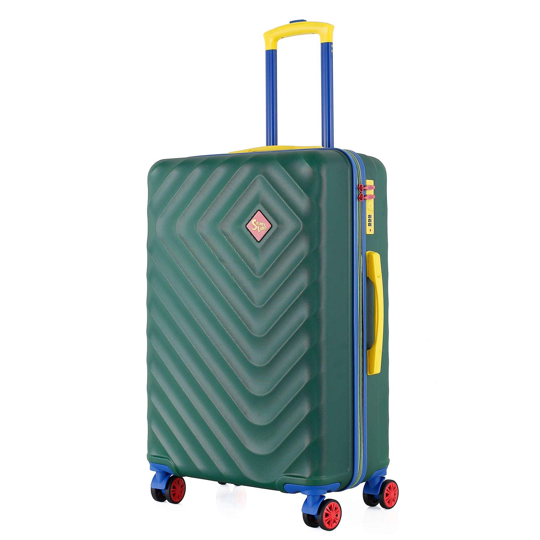 Валіза SEMI LINE 24" Dark Green (T5805-2) - фото 1