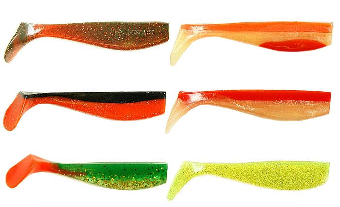 Набор силикона Fox Swimmer №S6 8 см 6х8 шт. 48 шт. (184059)