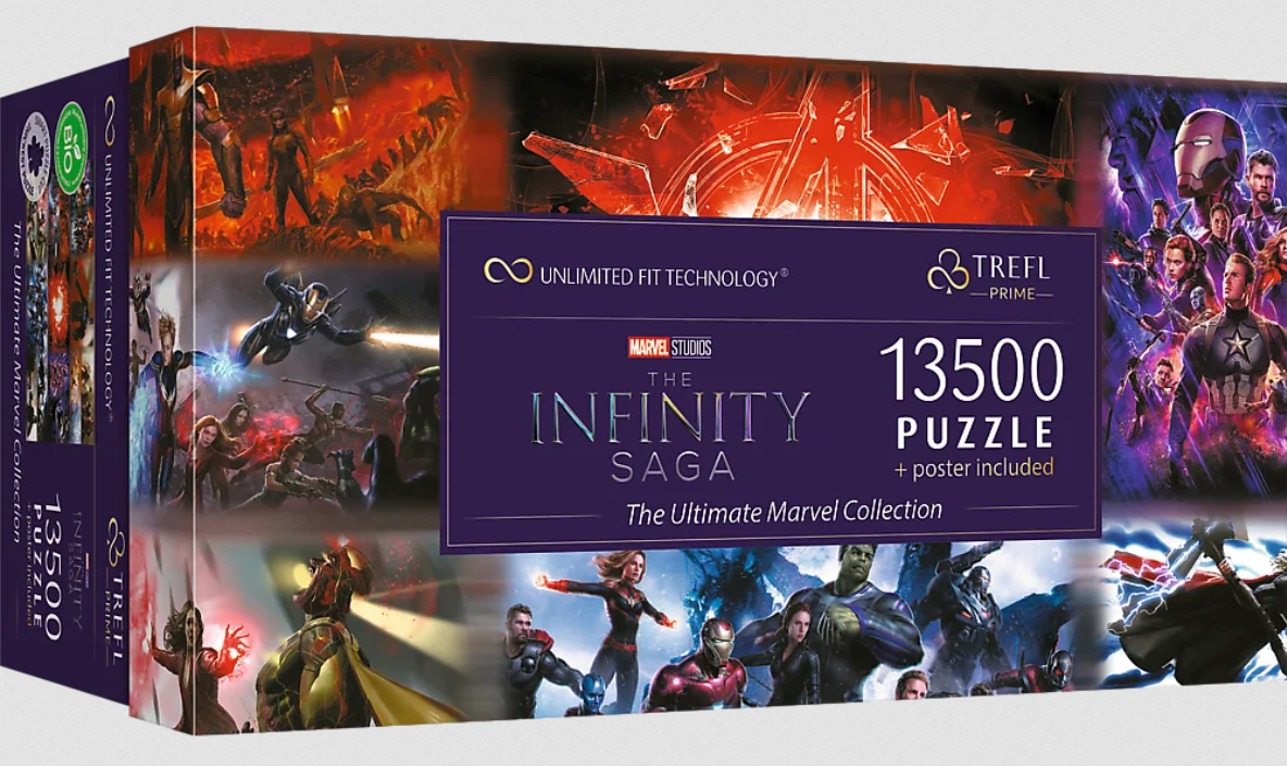 Пазл Trefl Бескрайняя коллекция Большая коллекция от Марвел 13500 эл.