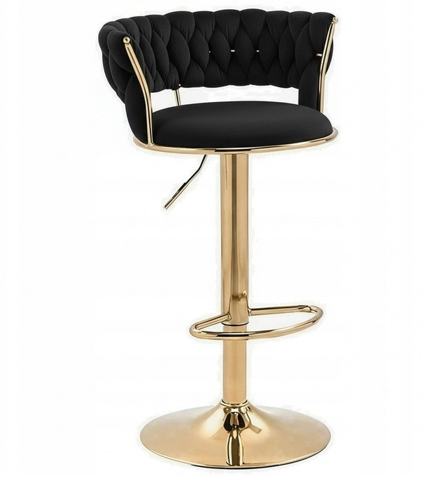 Барный стул Imperia велюр Черный/Золотая ножка (2793964154) Барный стул Imperia велюр Черный/Золотая ножка (2793964154)