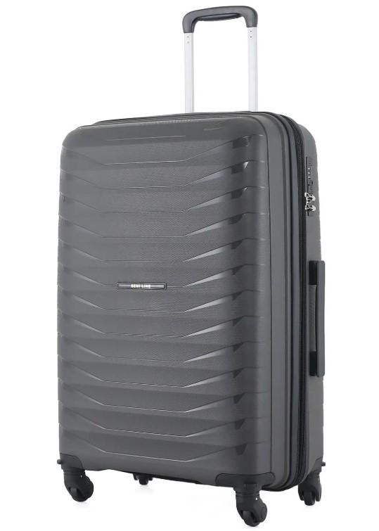 Чемодан SEMI LINE T5586-4 25" M Dark Grey (60323)