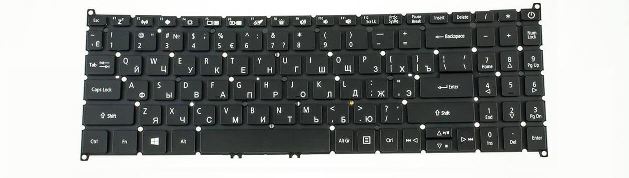 Клавиатура для ноутбука Acer Aspire A315-57G подсветка клавиш (NK.I1513.0JB)