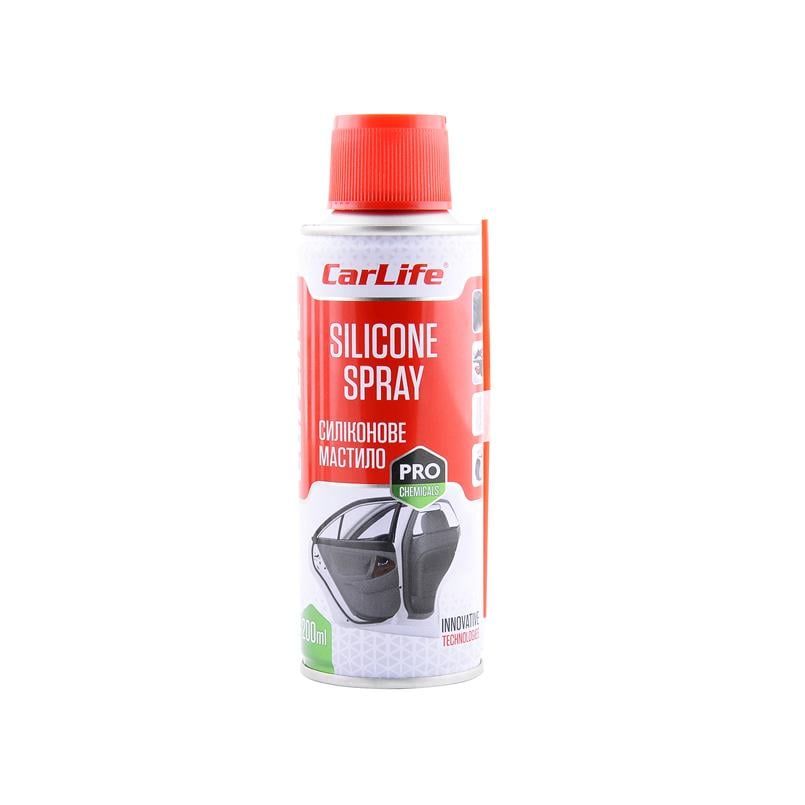 Смазка силиконовая CarLife Silicone Spray, 200мл
