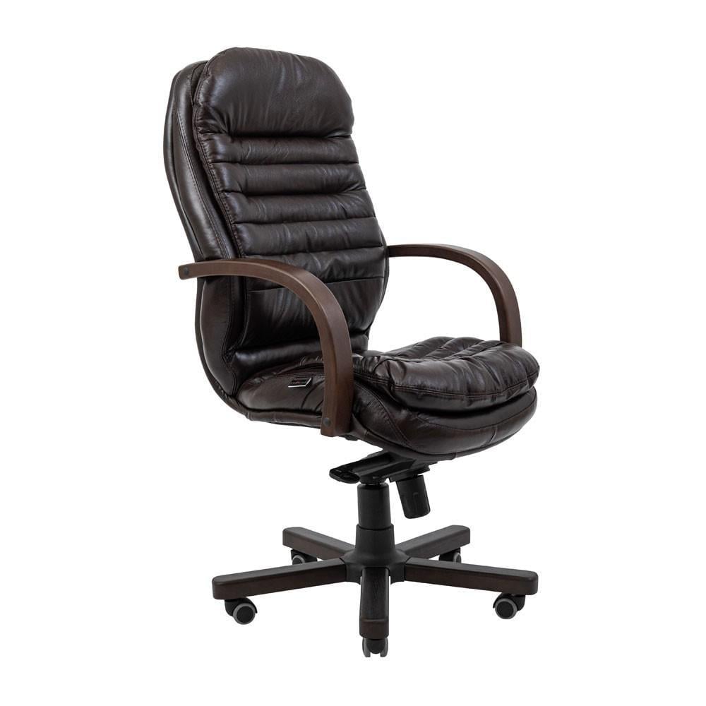 Крісло офісне комп'ютерне Valencia Wood M1 Tilt Горіх - фото 1 Крісло офісне комп'ютерне Valencia Wood M1 Tilt Горіх - фото 1