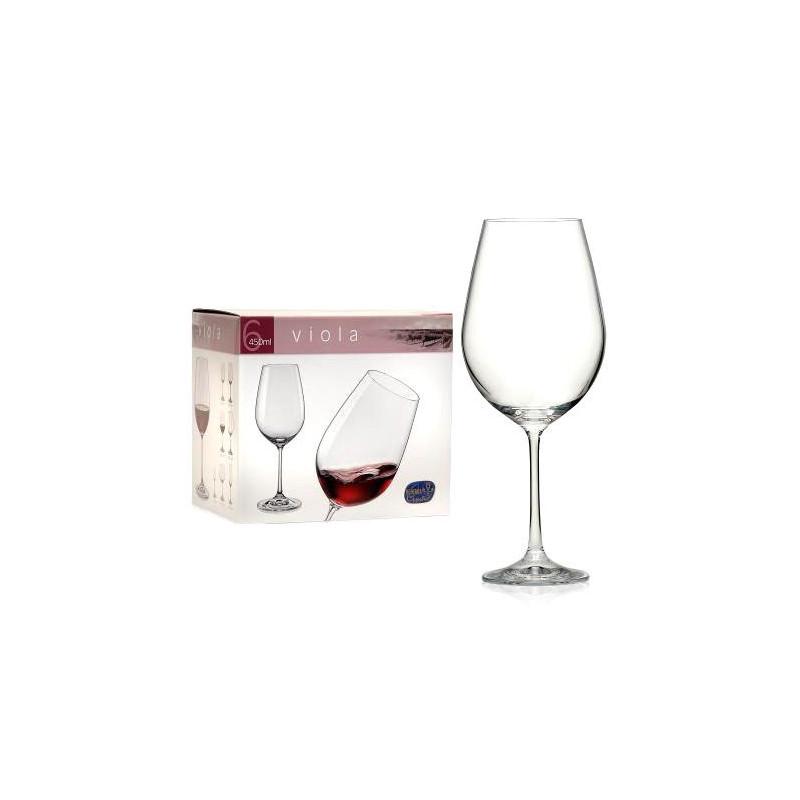 Бокалы для вина Bohemia Viola 550 мл 6 шт. (40729/550) - фото 2