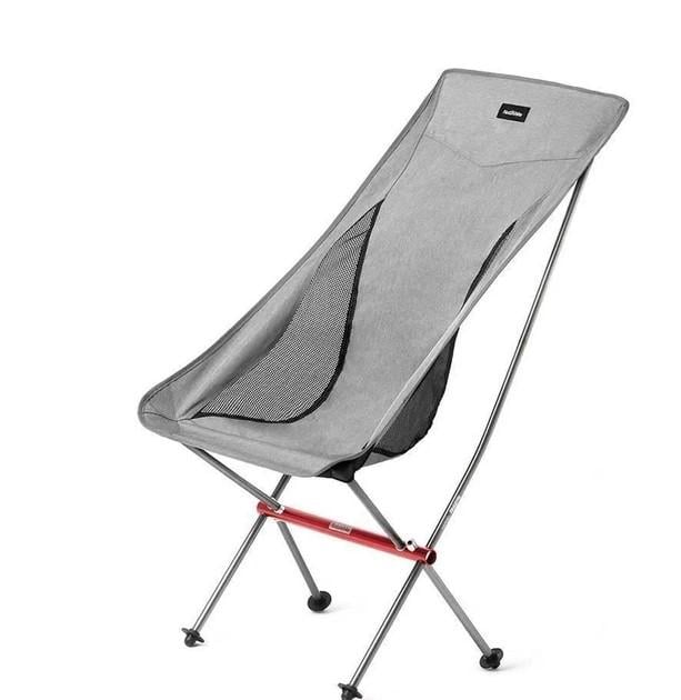 Крісло складане Naturehike YL06 Backrest Chair NH18Y060-Z Grey (15196516)