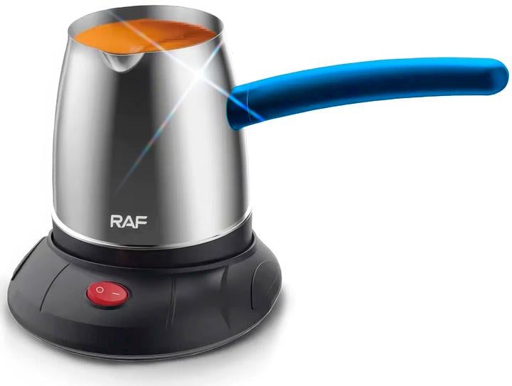 Кофеварка электрическая BRS из нержавеющей стали с функцией защиты от перегрева 500 мл Blue (511928249)