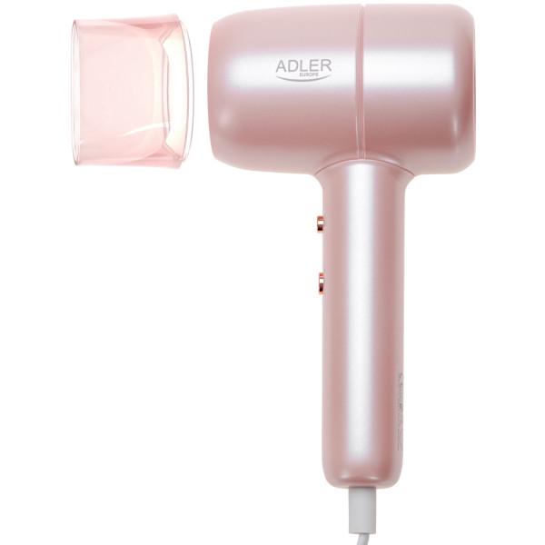 Фен для волос Adler AD 2279p 1800W 2 скорости 2 температурных режима ионизация Pink (AD2279P) - фото 6 Фен для волос Adler AD 2279p 1800W 2 скорости 2 температурных режима ионизация Pink (AD2279P) - фото 6