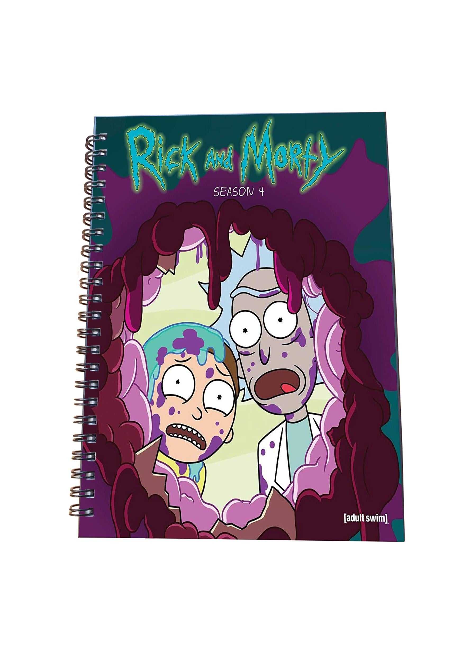 Блокнот Rick and Morty мягкая обложка в клетку (32826M)