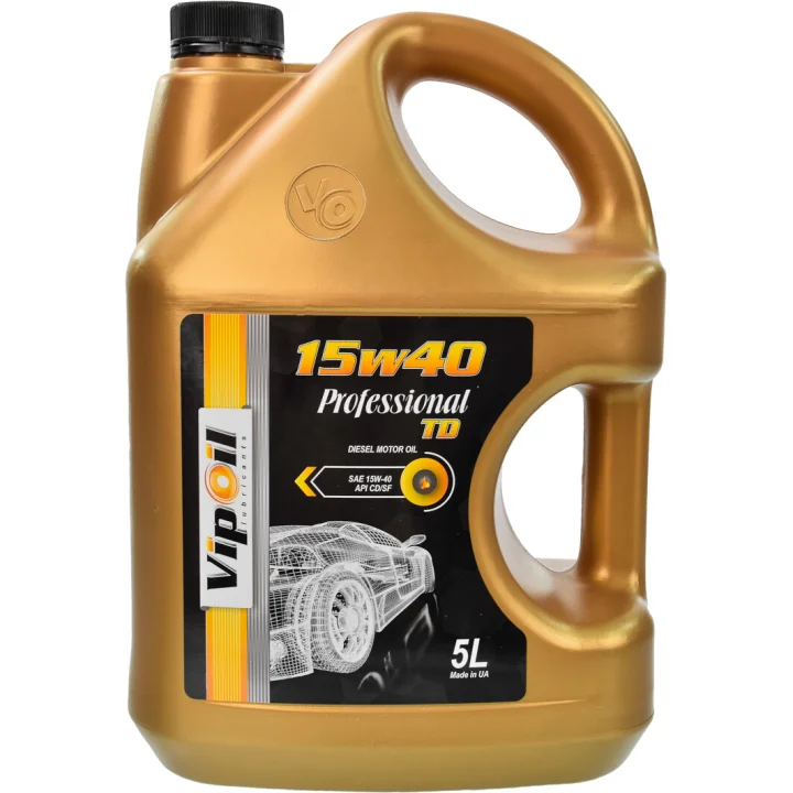 Масло моторное VipOil Professional TD 15W-40 (5л.)