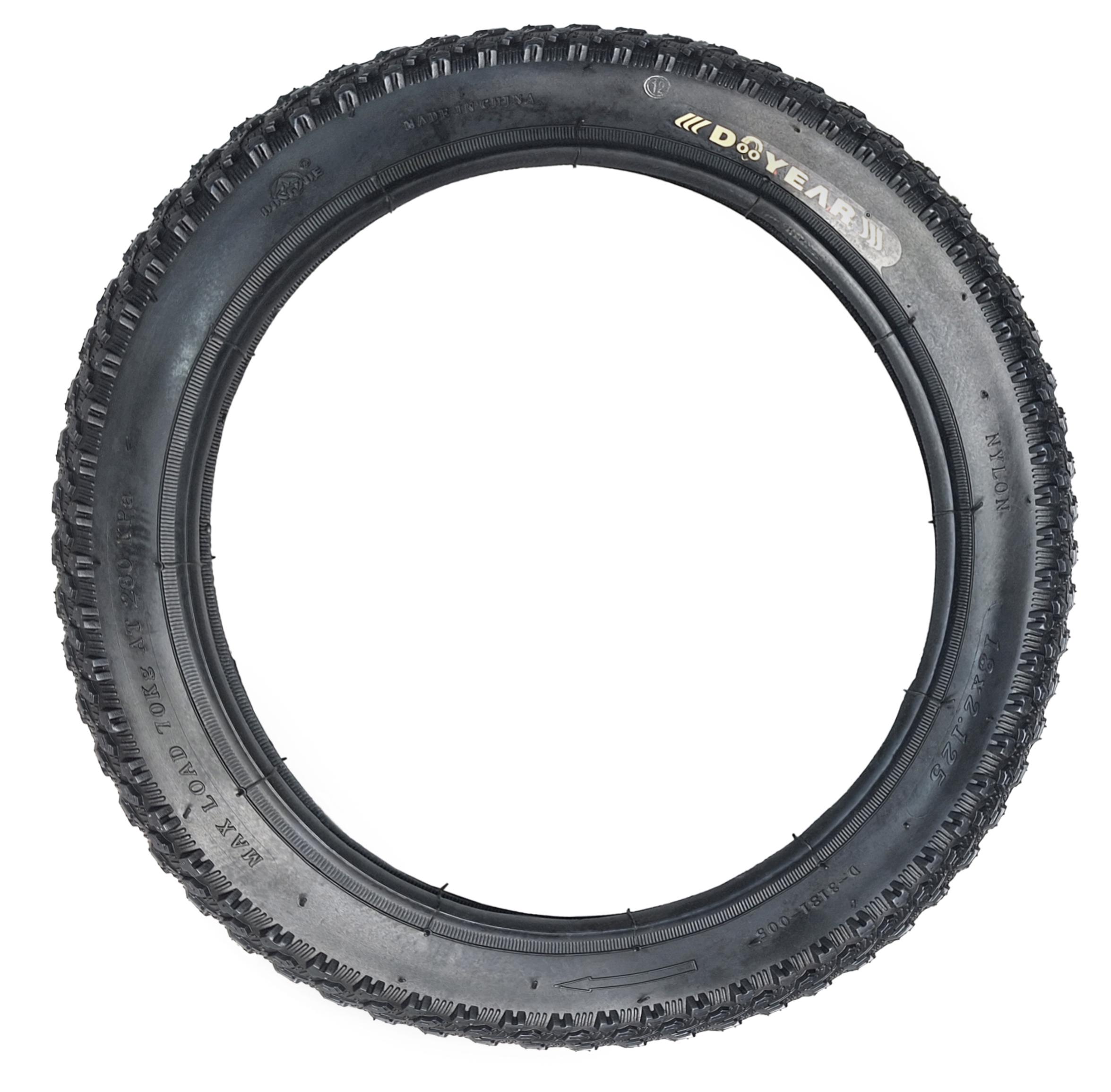 Покрышка для детского велосипеда Dongyue D-3181-005 шипованная 18x2,125" (57-355)