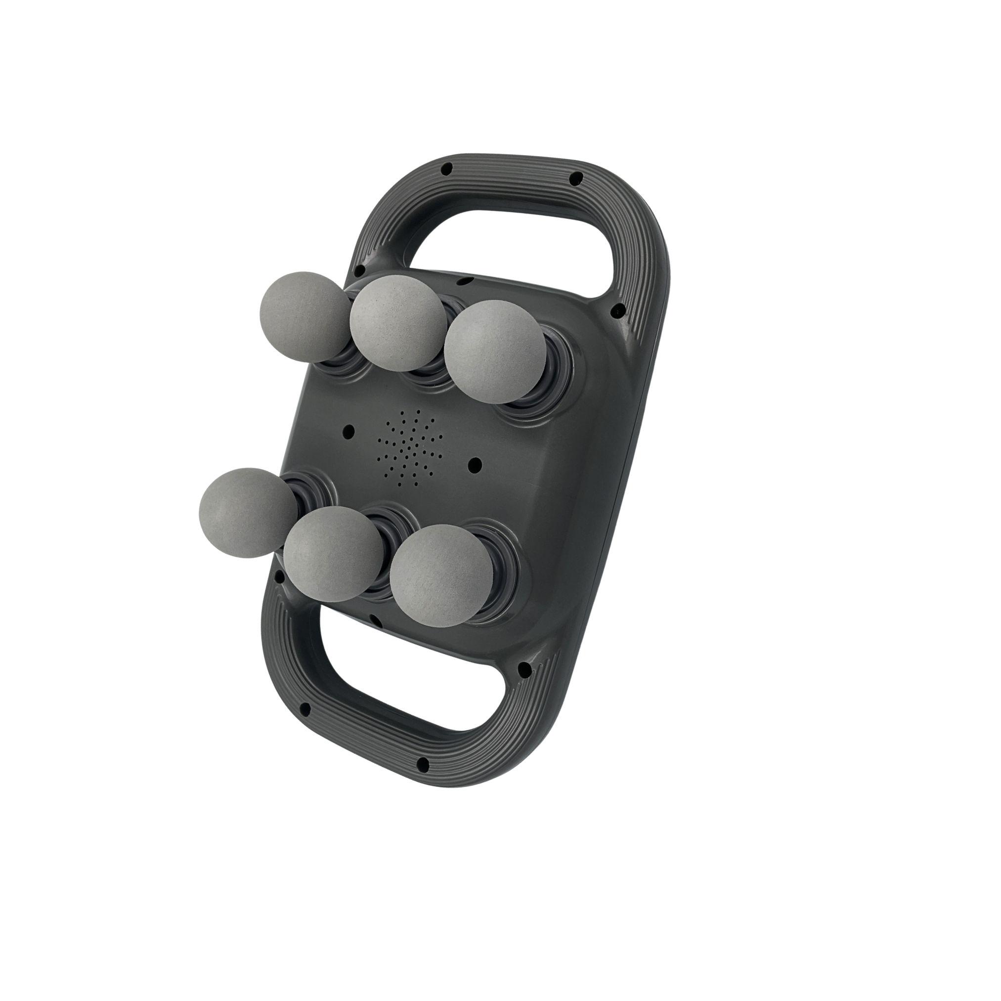 Массажер перкуссионный/вибрационный/антицеллюлитный для тела и спины Серый (PERKUS-GRY-1377)