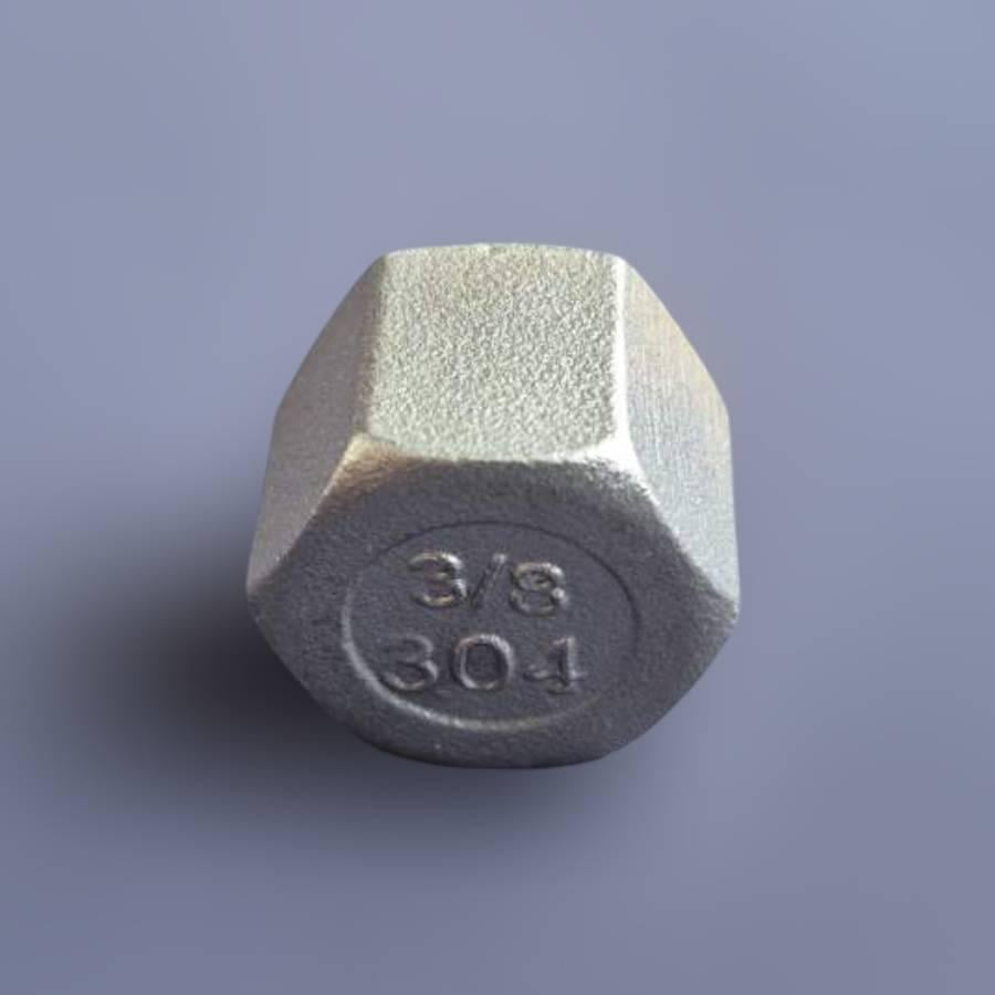 Заглушка муфтова шестигранна DN10 BSPP н/ж сталь AISI304 Class-150 внутрішня різьба 3/8" (29203158) - фото 3 Заглушка муфтова шестигранна DN10 BSPP н/ж сталь AISI304 Class-150 внутрішня різьба 3/8" (29203158) - фото 3