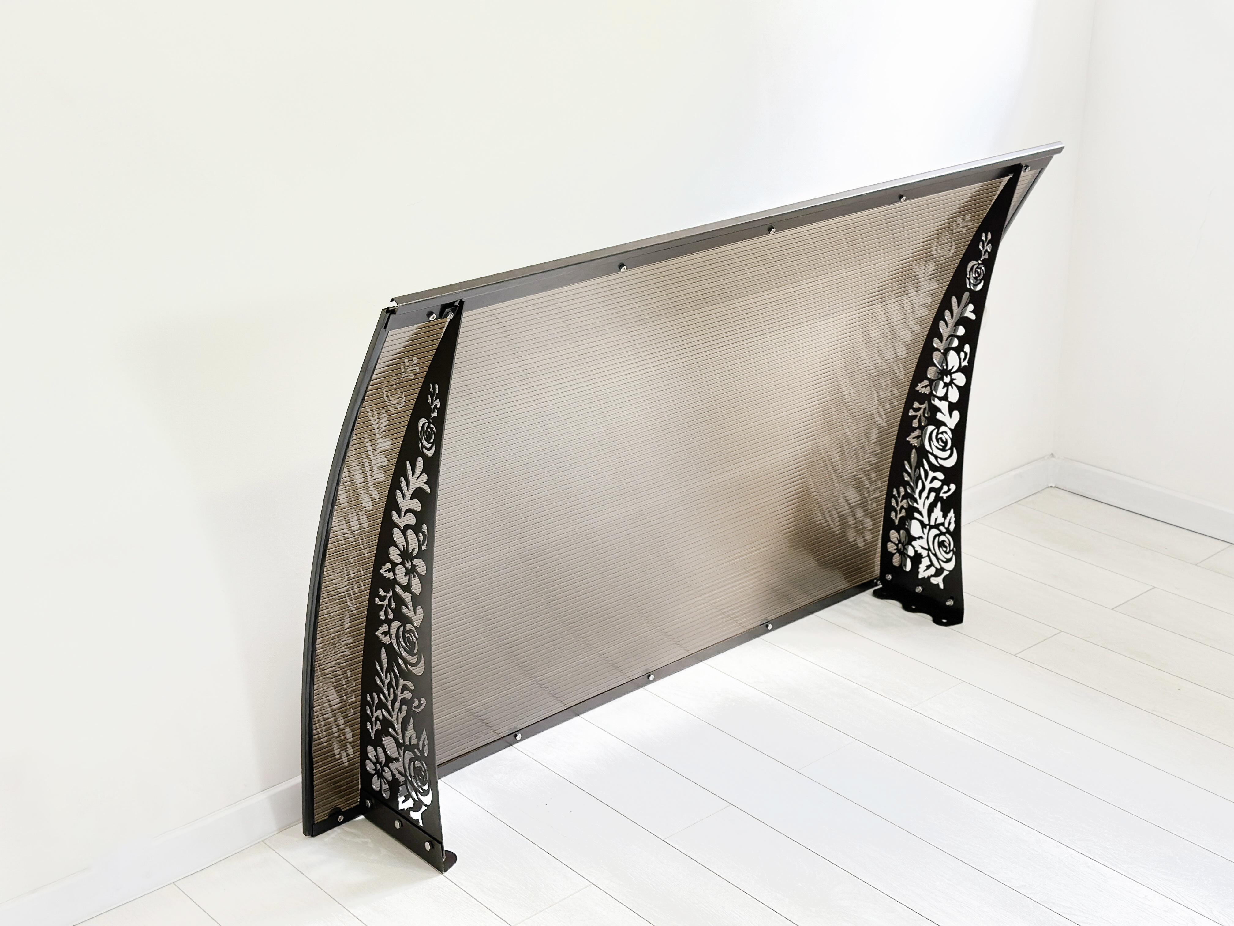 Навес-козырек Роза сотовый поликарбонат 6 мм 120х80 см (2802253M) - фото 5 Навес-козырек Роза сотовый поликарбонат 6 мм 120х80 см (2802253M) - фото 5