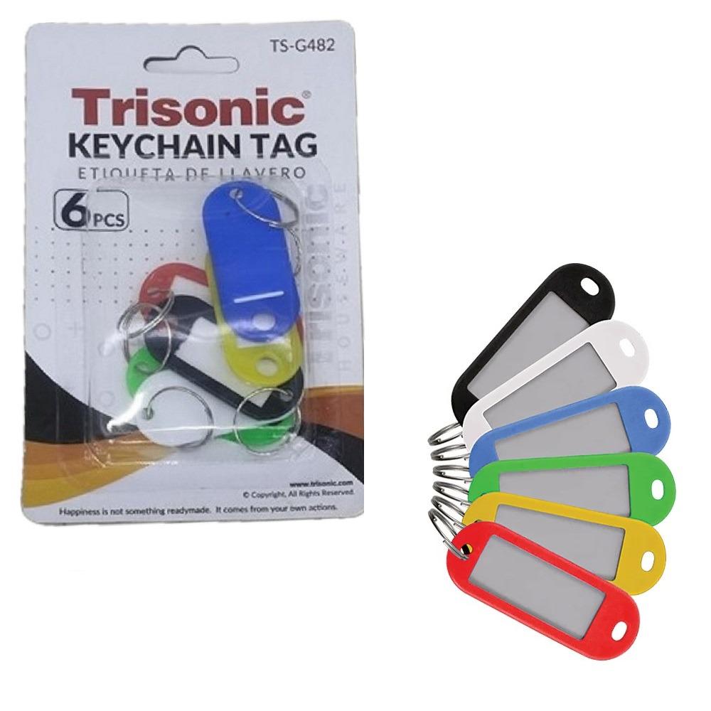 Брелок-идентификатор для ключей R97944-6 6 шт. 9х15 см - фото 2 Брелок-идентификатор для ключей R97944-6 6 шт. 9х15 см - фото 2