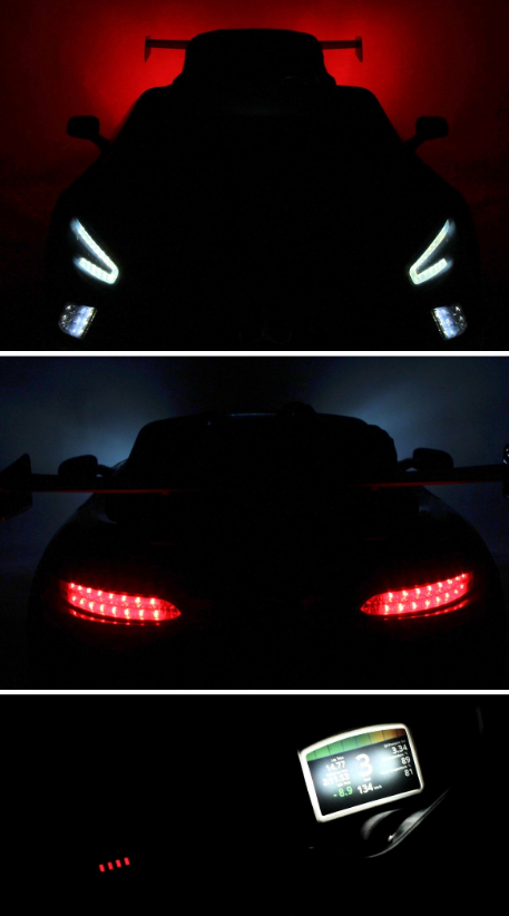 Електромобіль дитячий MERCEDES GT3 4x4 12V 7Ah PlayHouse Помаранчевий - фото 7 Електромобіль дитячий MERCEDES GT3 4x4 12V 7Ah PlayHouse Помаранчевий - фото 7