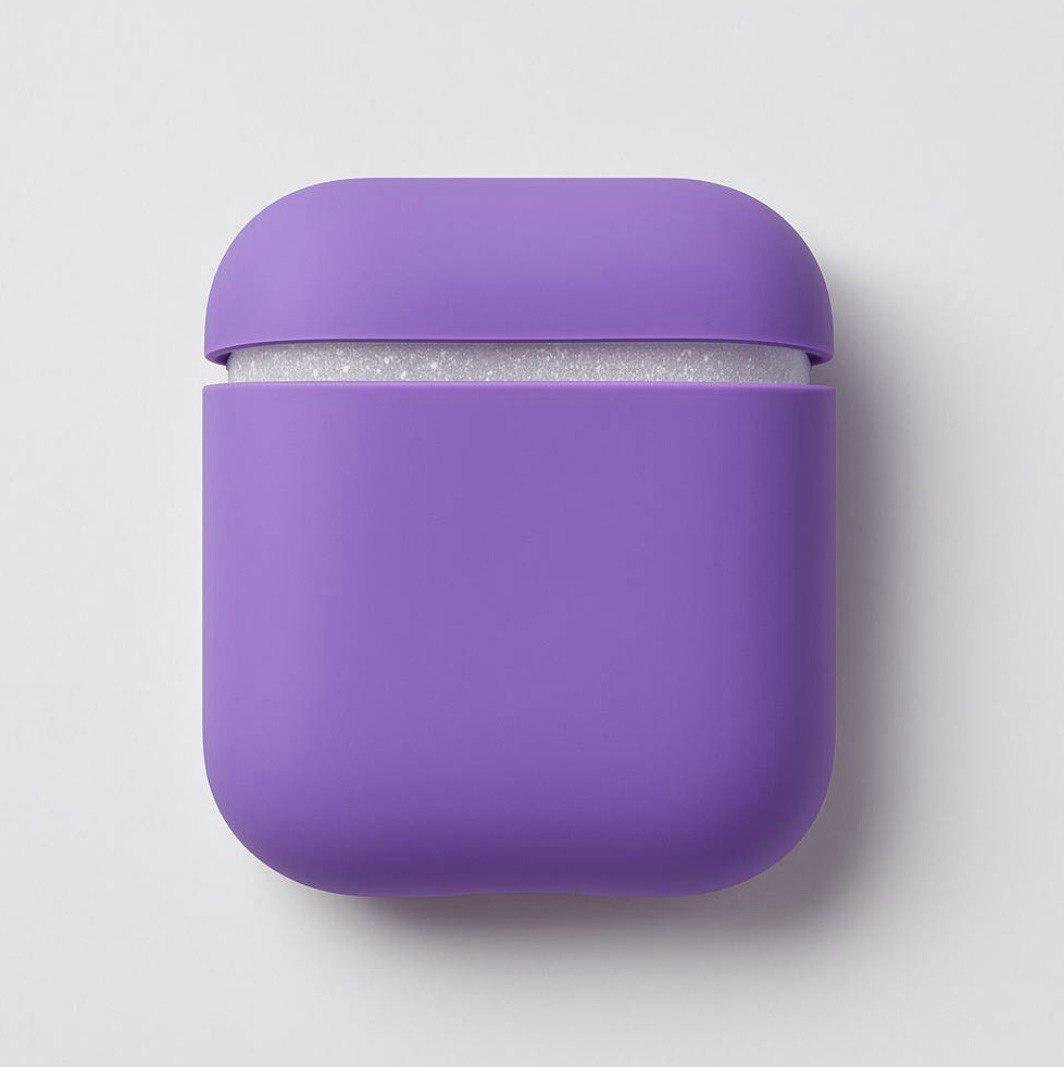 Чехол Slim Silicon Case for AirPods 2 Light Purple (м01082) Чехол Slim Silicon Case for AirPods 2 Light Purple (м01082)
