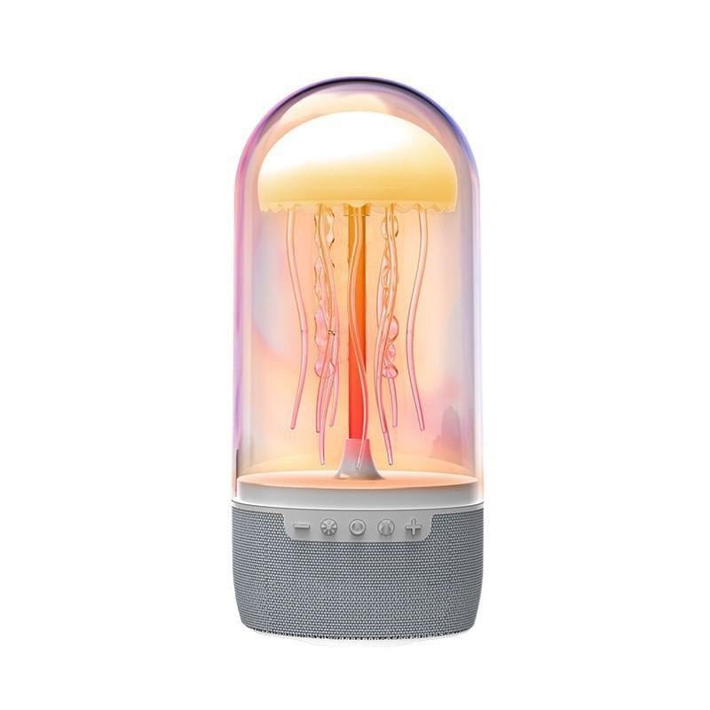Портативная колонка ночник RIAS Max113 "Медуза" RGB 1800mAh Grey (3_07104)