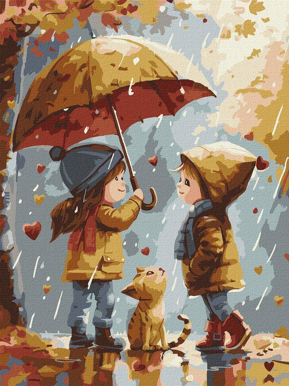 Картина по номерам Ideyka Осеннее тепло 30х40см (2824289419)