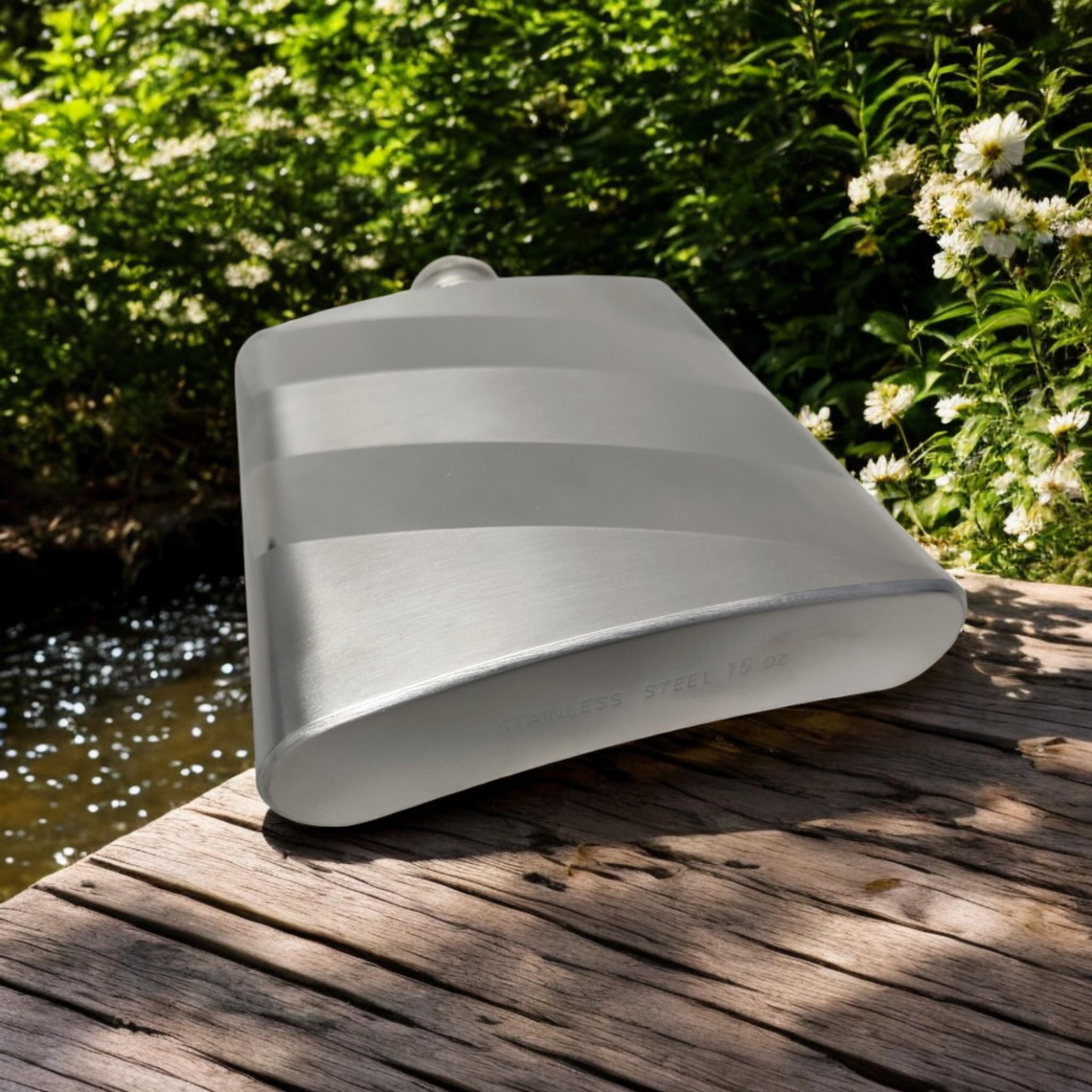 Фляга з нержавіючої сталі Hip Flask 16oz 470 мл (F_F1-2B) - фото 3