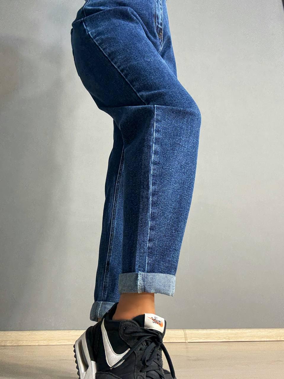 Джинси жіночі Vanver 8229 Mom з резинкою на талії р. 42 107 см 140 см Синій - фото 8 Джинси жіночі Vanver 8229 Mom з резинкою на талії р. 42 107 см 140 см Синій - фото 8