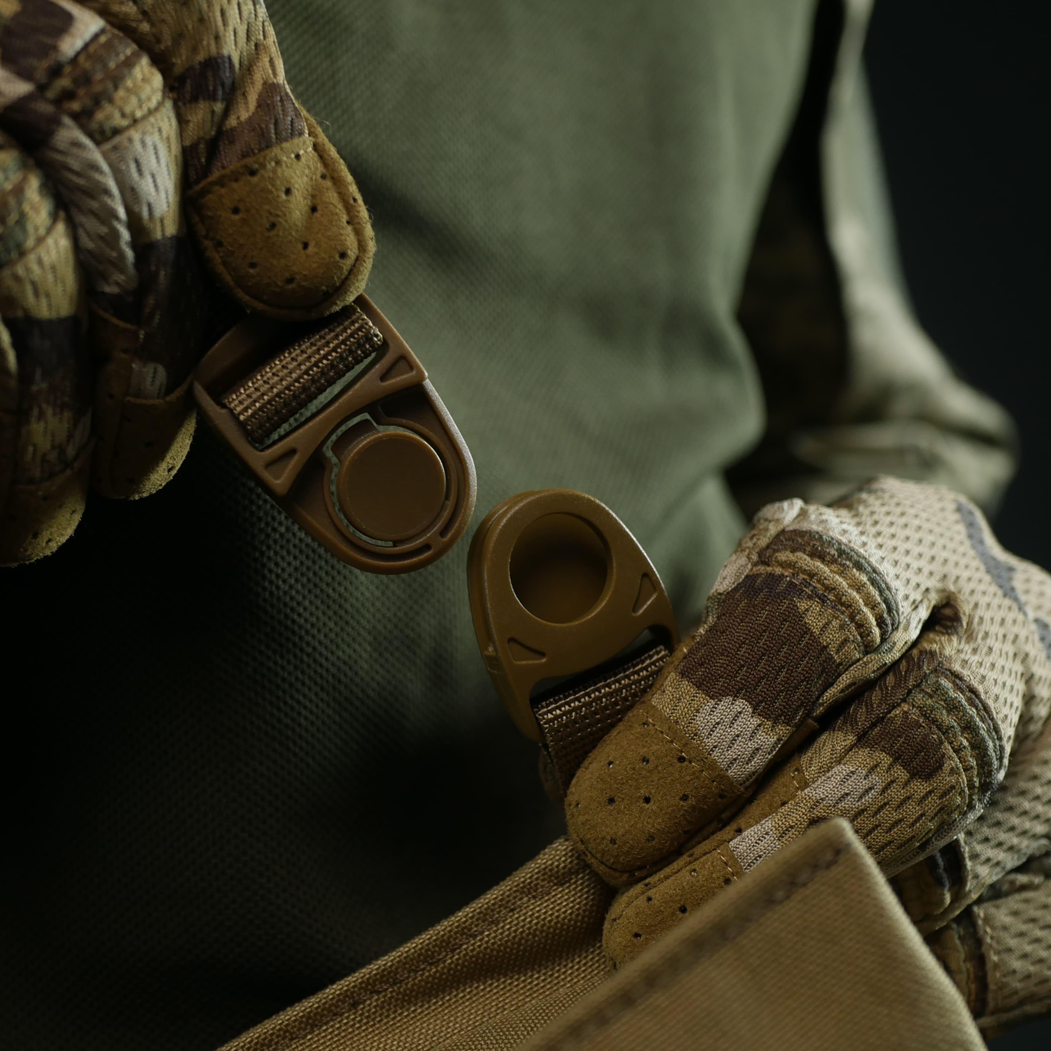 Сумка через плече Tactic city bag з IRR-просоченням Койот (27516730) - фото 23