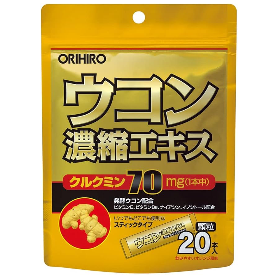 Экстракт куркумы Orihiro Turmeric Concentrated Extract концентрированный 20 стиков (2842038222)