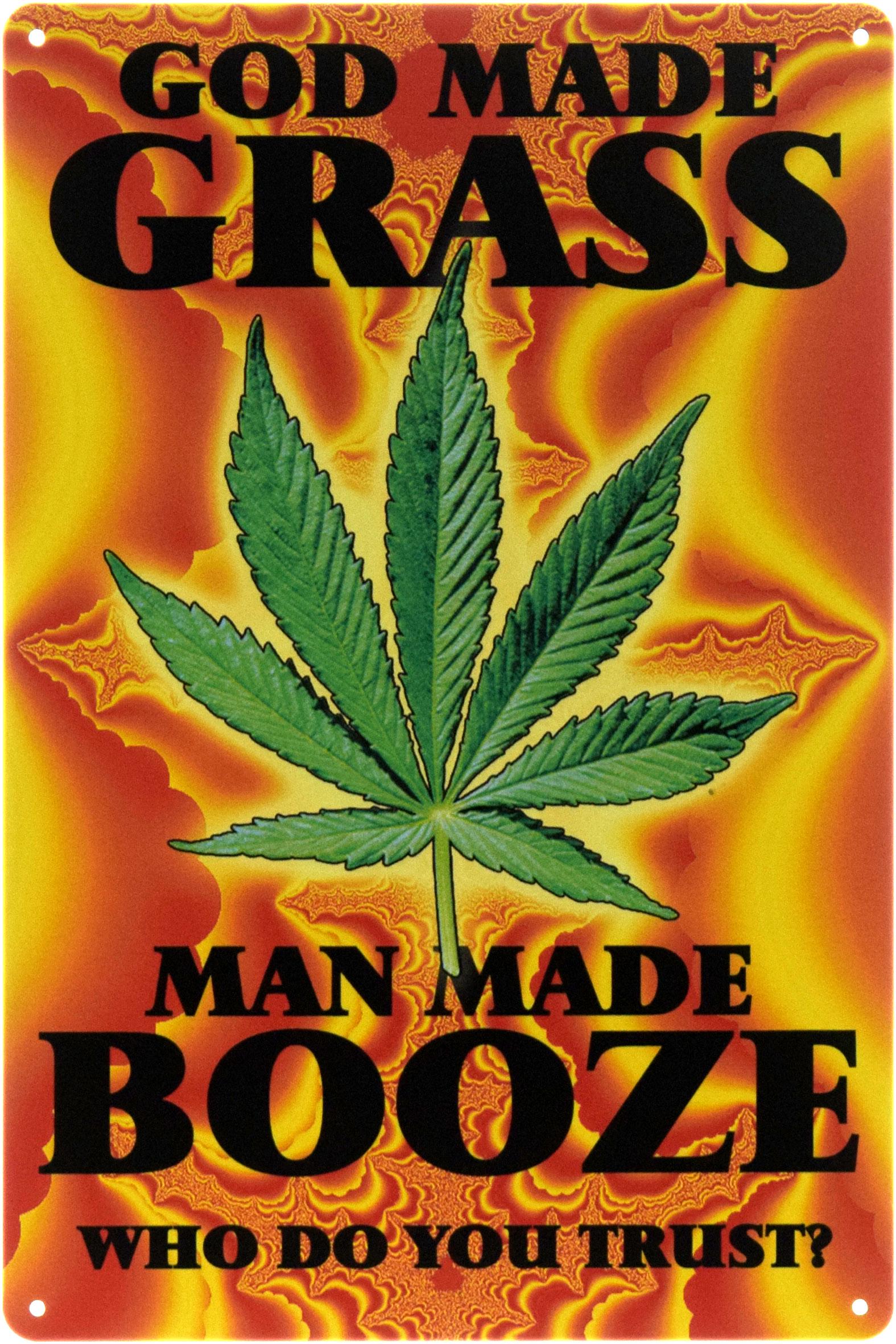 Табличка металлическая "Nature's Trust" 20x30 см (ms-104424)