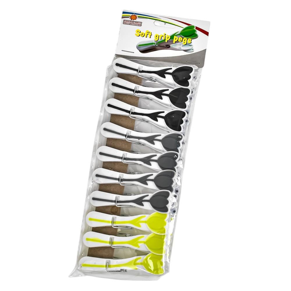 Прищепка бытовая R89628 10 шт. 8,5х4х2 см Прищепка бытовая R89628 10 шт. 8,5х4х2 см