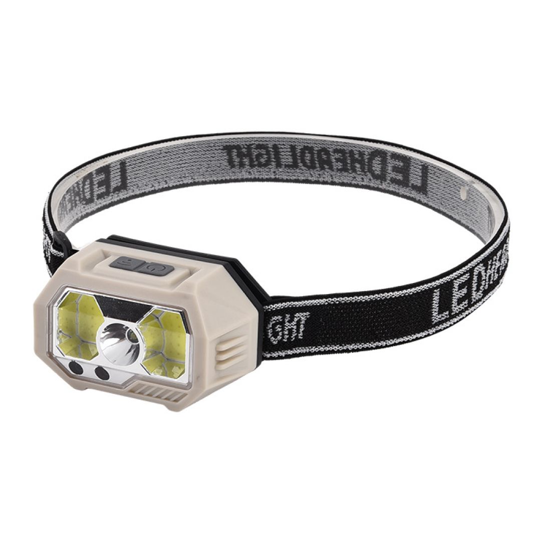 Ліхтарик налобний акумуляторний з датчиком руху USB SH-S31-XPE COB