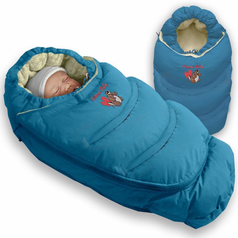 Конверт-трансформер пуховий 2в1 Alaska СС з хутром Волошковий (ART-0000556) - фото 2 Конверт-трансформер пуховий 2в1 Alaska СС з хутром Волошковий (ART-0000556) - фото 2