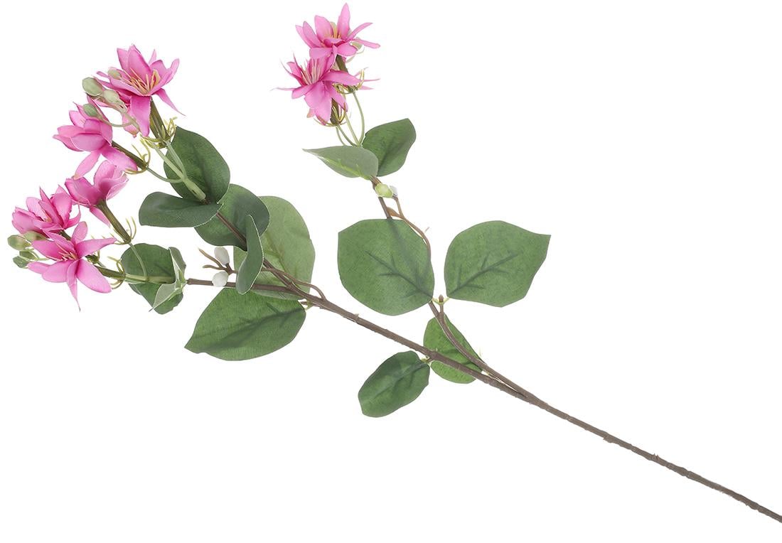Набор веточек искуссвтенных BonaDi Охна 61 см 6 шт. Розовый (713038)