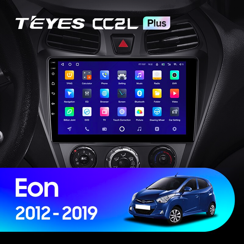 Автомагнітола штатна Teyes CC2L Plus для Hyundai Eon 2012-2019 Android 2/32 Гб (1798462741) - фото 3