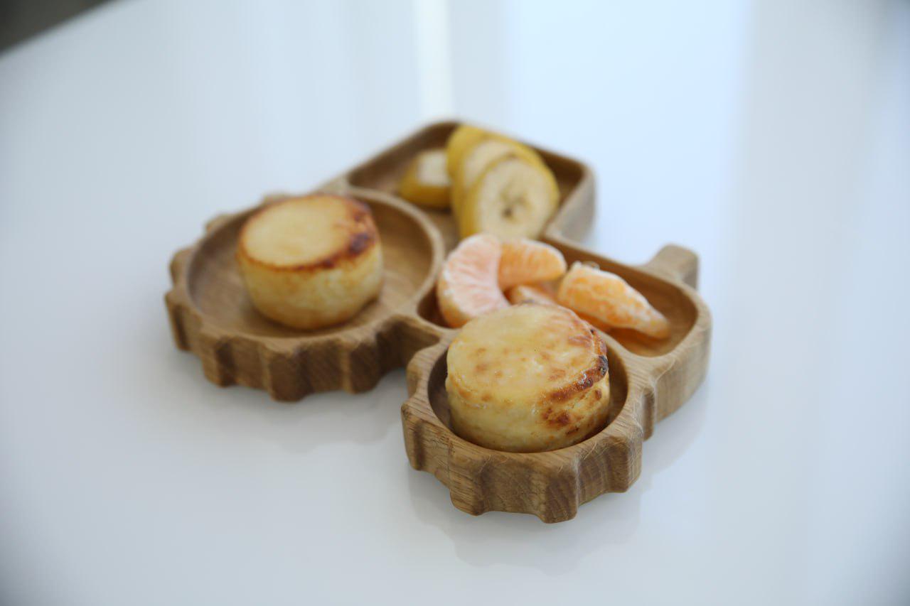 Дитяча тарілка Тракторець дерев'яна з ясена 21х17,5х2,5 см (WDB-16.1) - фото 5 Дитяча тарілка Тракторець дерев'яна з ясена 21х17,5х2,5 см (WDB-16.1) - фото 5