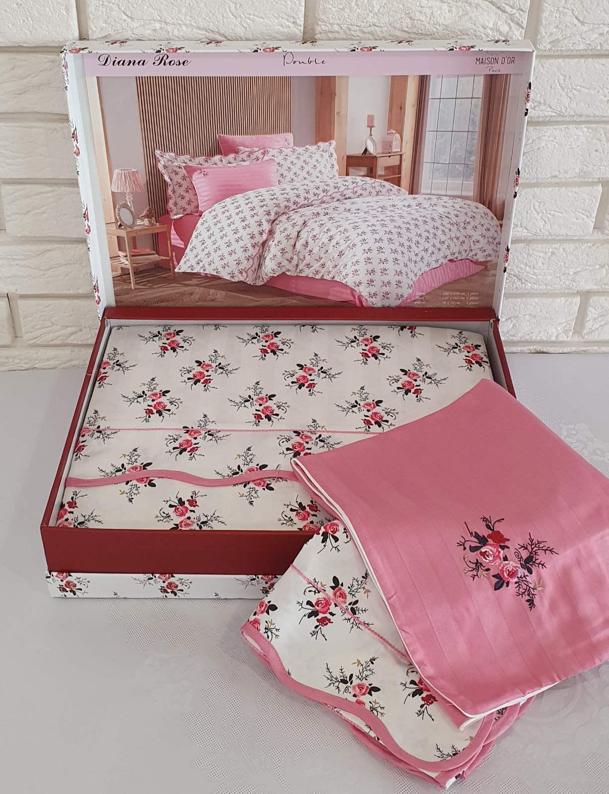 Комплект постельного белья Maison D'or 200х220 Diana Rose Rose (CN9166)